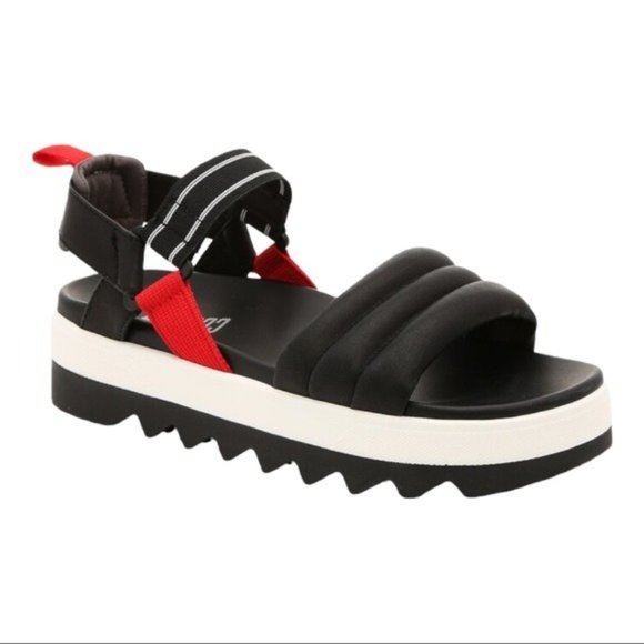 COUGAR Pippy Platform Comfort Sandal in Black - Size 10 NEW - Picture 2 of 13